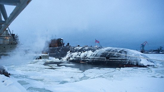 Атомный подводный ракетный крейсер стратегического назначения "Генералиссимус Суворов"